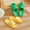 EVA Home Badezimmer-Hausschuhe, Sommer, flach, leicht, rutschfest, für Zuhause, Cartoon-Flip-Flops, Strand-Slipper, Innenrutschen, Duschschuhe 5