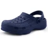 Comwarm Fußgewölbe-Sandalen für Herren, klassische Clogs, Hausschuhe, verstellbare Garten-Clogs, atmungsaktiv, gemütlich, Heimschuhe, Herren-Clogs, Sandalen 2