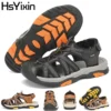 Sommer Outdoor Sandalen für Männer Atmungsaktive Wanderschuhe Wasser Strand Herren Sandalen Camping Klettern Aqua Sneaker Mode Römischen Schuh