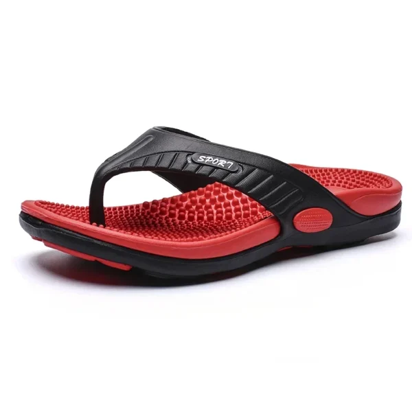 Massage Flip Flops für Männer Sommer Atmungsaktive Strand Schuhe Sandalen Männer Flip Flops Atmungsaktive Männer Hausschuhe