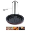 Grill Grillen Backen Kochtöpfe Antihaft-Hühner röst regal mit Schüssel Grill zubehör Werkzeuge Home Grill zubehör 5