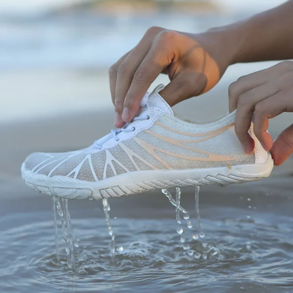 Outdoor-Wasserschuhe für Herren und Damen, Barfußschuhe, schnell trocknender Strand, atmungsaktive, verschleißfeste, leichte Sportschuhe 6
