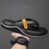 Sommer Neue Koreanische Stil Mode Lässig männer Flip-Flops Outdoor Strand Sandalen Trendy männer Hausschuhe 3