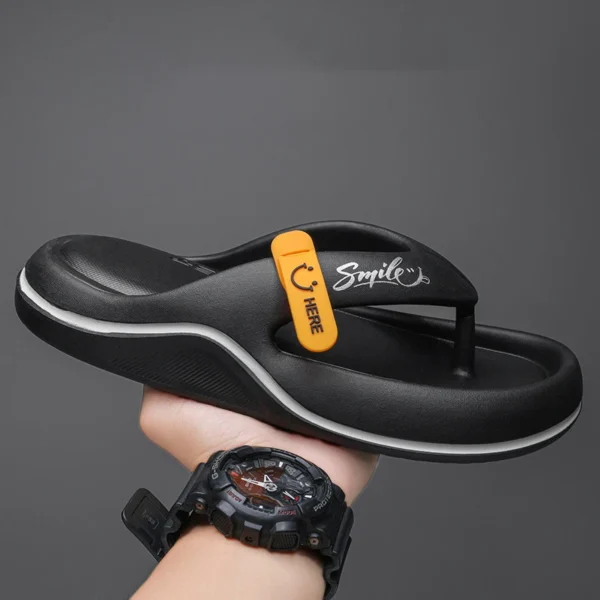 Sommer Neue Koreanische Stil Mode Lässig männer Flip-Flops Outdoor Strand Sandalen Trendy männer Hausschuhe 3