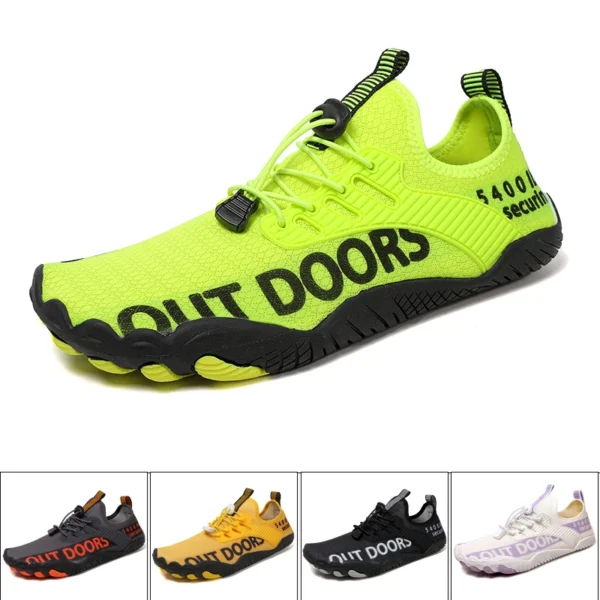 Neue Sommer Eltern Kind Fitness Outdoor Barfuß Strand Schwimmen Schuhe Schnell trocknend Atmungsaktive Wandern Leichte Wasser Schuhe