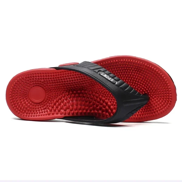 Massage Flip Flops für Männer Sommer Atmungsaktive Strand Schuhe Sandalen Männer Flip Flops Atmungsaktive Männer Hausschuhe 3