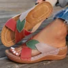 Frauen Sandalen Bequeme Keile Heels Sandalen Sommer 2025, Schuhe Frau Mit Hohen Absätzen Hausschuhe Frauen Sommer Schuhe Chaussures Femme 5