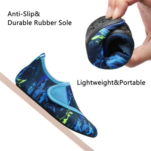 Jungen Mädchen Weiche faltbare Wasserschuhe Kinder Strand Sommer Outdoor Watschuhe Schwimmen Surfen Meer Hausschuhe Schnelltrocknende Aquaschuhe 5
