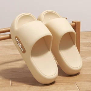 Dicke Plattform-EVA-Hausschuhe für Damen, 2025, Frühling und Sommer, rutschfeste Strand-Flip-Flops, Damen-Komfort, weiche Sohle, für den Innenbereich, Wolken-Hausschuhe