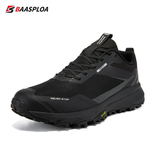 Bassploa Männer Wanderschuhe atmungsaktive Outdoor-Sneakers für Männer leichte Herren schuhe rutsch feste verschleiß feste Outdoor-Neuankömmling 4