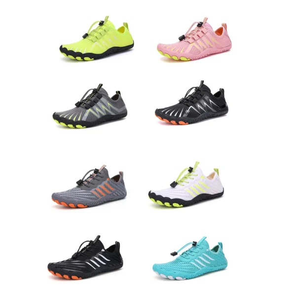Unisex Schnell Trocknende Wasser Schuhe Männer Frauen Bunte Strand Schwimmen Surfen Meer Aqua Schuhe Paar Barfuß Upstream Turnschuhe 2
