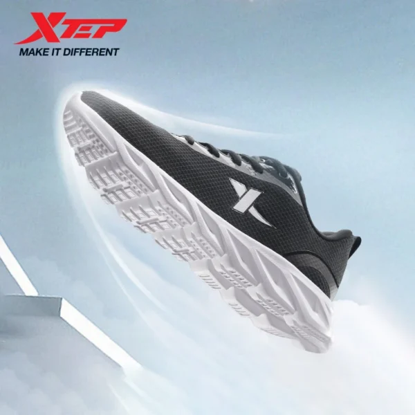 Xtep Laufschuhe für Männer Sommer leichte Herren Sportschuhe Polsterung Jogging atmungsaktive Turnschuhe