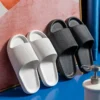 Modische Herren- und Damensandalen, rutschfest, verschleißfest, EVA, dicke Sohle, bequeme Hausschuhe, Badezimmer, Bade-Flip-Flops 4