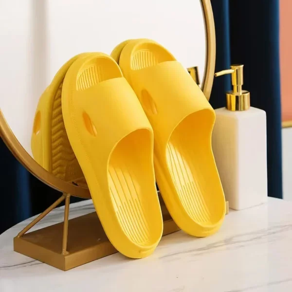 Sommer-Hausschuhe für Paare, Damen und Herren, bequem, rutschfest, für den Innen-/Heimgebrauch, modische, leichte EVA-Sandalen, Flip-Flops für Damen 6