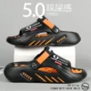 Männer Sandalen Neue Sommer EVA Weichen sohlen Indoor Plattform Rutschen Hausschuhe Outdoor Walking Strand Schuhe Flip-Flops Herren Casual schuhe 2