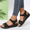 Mode Frau Sommer Sandalen Schuhe Keil Damen Schuhe Party frauen Sandalen Casual Strand Zapatos De Mujer Schuhe Weibliche 3