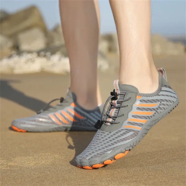 Unisex Schnell Trocknende Wasser Schuhe Männer Frauen Bunte Strand Schwimmen Surfen Meer Aqua Schuhe Paar Barfuß Upstream Turnschuhe 4