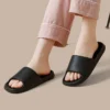 Verkauf Damen Sommerhaus Indoor Hausschuhe Frauen Anti-Rutsch-Bad Hausschuhe Eva weiche Sohle Sandalen undichte Strand Hausschuhe Flip Flops 4