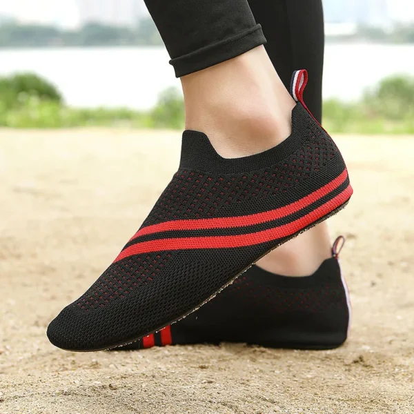 Schnell trocknende Wassers chuhe rutsch feste Bachs chuhe Sommer Aqua Beach Sandale flacher Schuh Seaside Slipper für Männer Frauen Creek Schuh 3