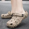 2024 Sommer-Herren-Sandalen, neue Hausgarten-Schuhe, bequeme und leichte Herren-Hausschuhe, rutschfeste Flip-Flop-Sandalen mit weichem Boden 5