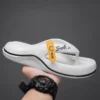 Sommer Neue Koreanische Stil Mode Lässig männer Flip-Flops Outdoor Strand Sandalen Trendy männer Hausschuhe 2