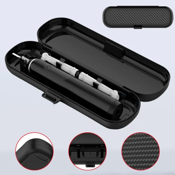 Reise zahnbürste Fall für orale elektrische Zahnbürste harte Eva Fall Schutzhülle staub dichte Snap-On Design Aufbewahrung tasche 3