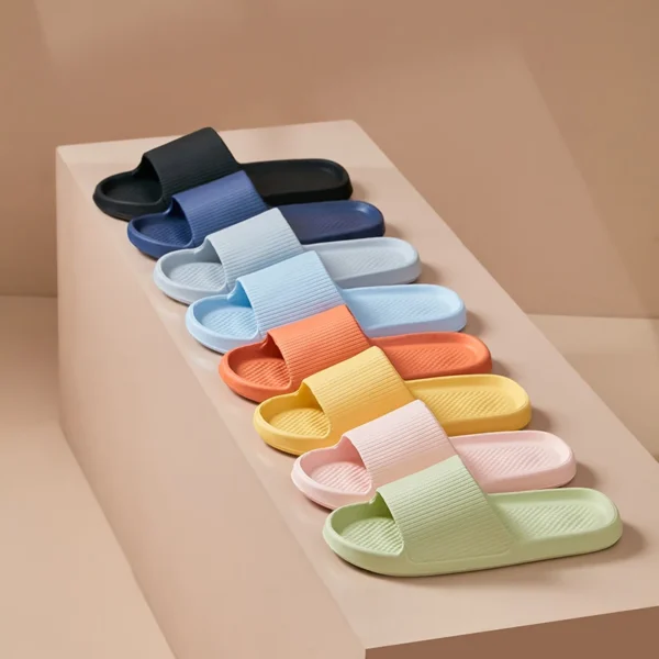 Strand Sommer Weiche Sohle Massage Dusche Schuhe für Frauen Männer Paare Wasserdicht Nicht-slip Hause Freizeit Mode Badezimmer Hausschuhe 3