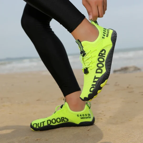 Neue Sommer Eltern Kind Fitness Outdoor Barfuß Strand Schwimmen Schuhe Schnell trocknend Atmungsaktive Wandern Leichte Wasser Schuhe 4