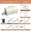 Outdoor Camping Grill Herd Dual Zweck Tragbare Holzkohle Grill Herd Multifunktions Hof Rauchfreien Grill Grill 6