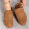 Frauen Hausschuhe Casual Neue Muster Einfache Reine Farbe Sandalen Leichte Bequeme Slip auf Dicken Boden Hausschuhe Slides Frauen 5