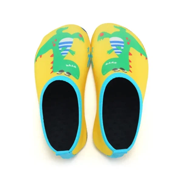 Kinder Wasser Strand Schuhe Schwimmen Barfuß Mädchen Schnell Trocknende Aqua Schuhe Junge Farbe Licht Weiche Slipper Schnorcheln Schwimmen Socken 2
