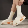 Männer Anti-slip Sommer EVA Hausschuhe Männlichen Weiche Abnehmbare Einlegesohle Strand Sandalen Junge Hause Innen Haus Outdoor Outwear Schuhe schuhe