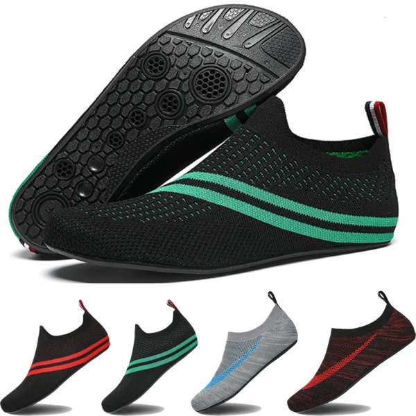 Schnell trocknende Wassers chuhe rutsch feste Bachs chuhe Sommer Aqua Beach Sandale flacher Schuh Seaside Slipper für Männer Frauen Creek Schuh