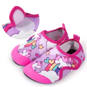 Sommer Kinder Einhorn Dinosaurier Schwimmen Schuhe Outdoor Strand Waten Schuhe Kinder Quick-Dry Wasser Schuhe Barfuß Sport Socken