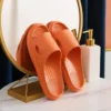 Sommer-Hausschuhe für Paare, Damen und Herren, bequem, rutschfest, für den Innen-/Heimgebrauch, modische, leichte EVA-Sandalen, Flip-Flops für Damen 5