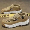 Herren neue atmungsaktive dünne Schuhe Mode Herren lässige Sandalen Outdoor rutsch feste Strands andalen männliche Plattform Sandal ias 4