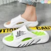 Neue Sommer Mann Massage Hausschuhe Indoor Outdoor Sandalen Strand Freizeit schuhe Soft Bottom Hausschuhe männliche Flip Flops Herren Sandalen 2