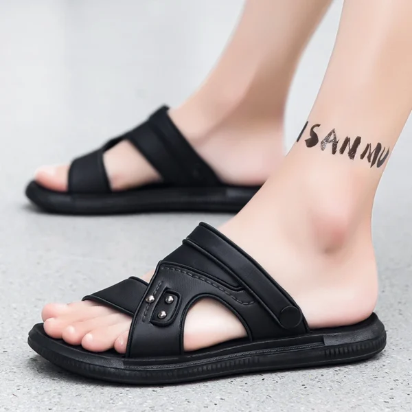 Sommer Männer Sandalen Offene spitze Flache männer Casual Schuhe Outdoor Wanderschuhe Sandalen für Männer Strand Schuhe alias hombre Männer hausschuhe 6