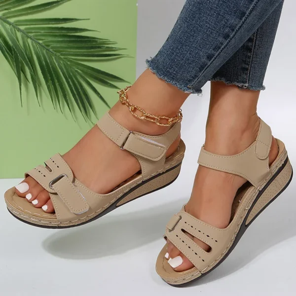 Mode Frau Sommer Sandalen Schuhe Keil Damen Schuhe Party frauen Sandalen Casual Strand Zapatos De Mujer Schuhe Weibliche 4