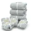 70x140cm Bambus Holzkohle Korallen Samt Bad Handtuch Für Erwachsene Weichen, Saugfähigen Bambus Carbon Faser Haushalt Bad Handtuch sets