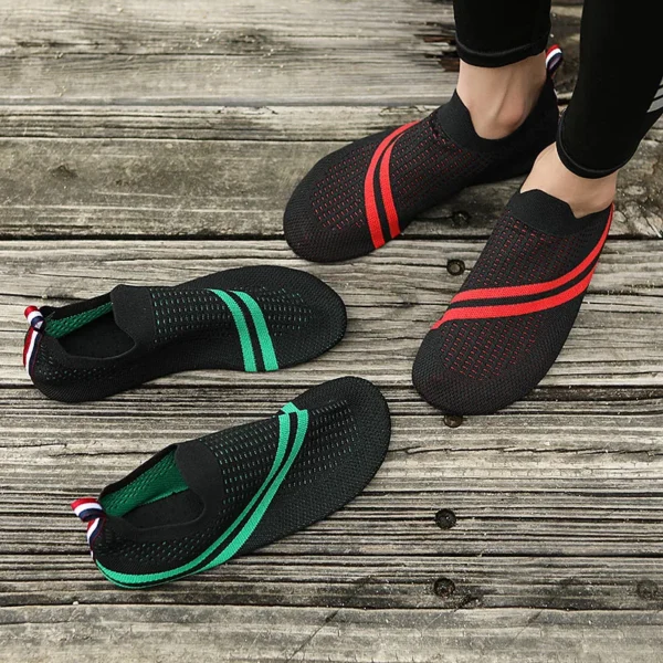 Schnell trocknende Wassers chuhe rutsch feste Bachs chuhe Sommer Aqua Beach Sandale flacher Schuh Seaside Slipper für Männer Frauen Creek Schuh 5