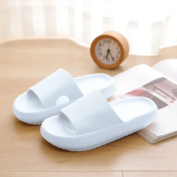 Kidmi Sommer Dicke Sohle Hausschuhe Frauen Sandalen Haushalt Softsole Hausschuhe Rutschfeste Atmungsaktive Schuhe Flache Sandalen Für Frauen 4