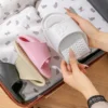 Neue Reise-Hausschuhe für Damen – faltbare, leichte, tragbare Sandalen, Massage-Hausschuhe mit weicher Sohle, schnell trocknende Dusch-Flip-Flops 4