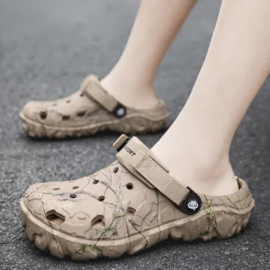 Herren-Clogs, Hausschuhe, hochwertig, klassisch, rutschfest, für den Außenbereich, Gartenschuhe, leicht, modisch, lässig, Sandalen, große Größe 45, 46, 47