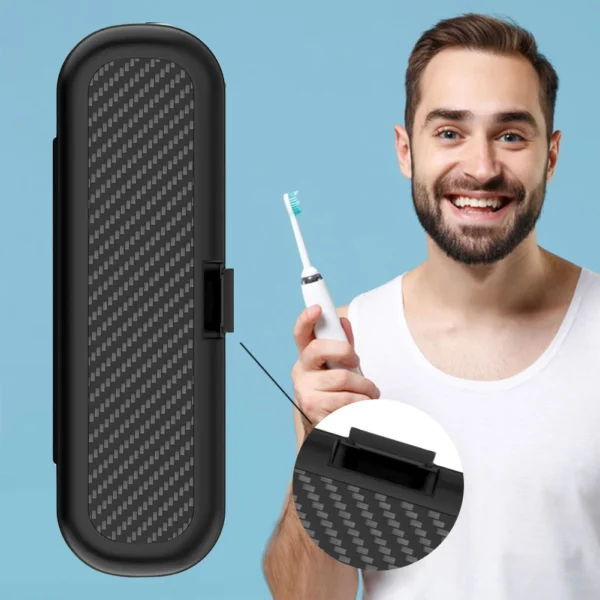 Reise zahnbürste Fall für orale elektrische Zahnbürste harte Eva Fall Schutzhülle staub dichte Snap-On Design Aufbewahrung tasche 4