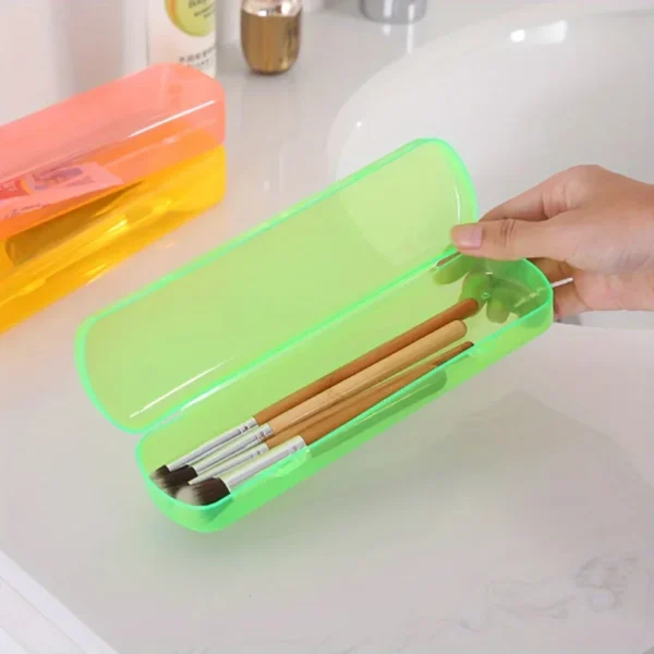 Multifunktionale Lagerung Fall Reise Tragbare Zahnbürste Lagerung Box Candy Farbe Toilettenartikel Lagerung Box Outdoor Reise Liefert 6
