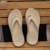Sommer Coole Damen-Flip-Flops, superleicht, für den Außenbereich, weiche Sohle, rutschfest, lässig, Damen-Hausschuhe, Paar, flache EVA-Sandalen 3