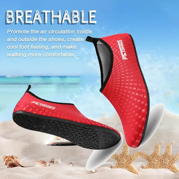 Tauchen Schuhe Frauen Aqua Schuhe Männer Strand Schwimmen Wasser Sport Socken Barfuß Sneaker Fitness Tanz Schwimmen Surfen Schnorcheln Schuh 4