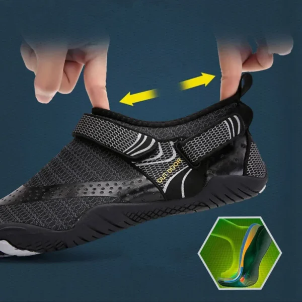 Unisex Aqua Schuhe Schnell Trocknend Strand Schuhe Männer Atmungsaktive Turnschuhe Barfuß Upstream Wasser Schuhe Frauen Schwimmen Sport Schuh 4