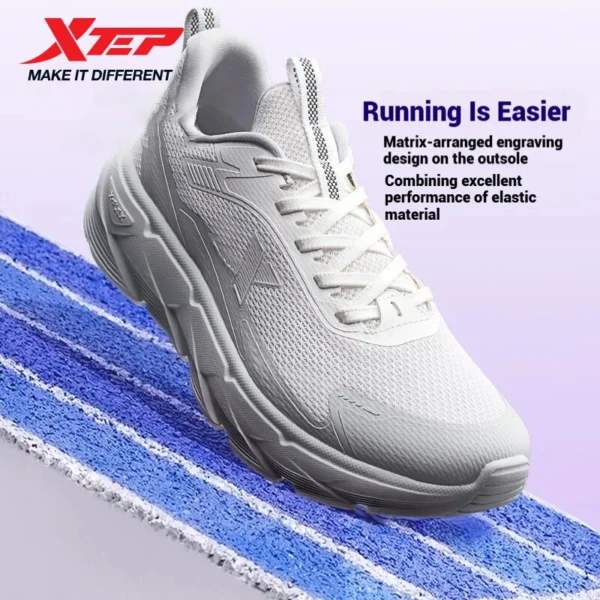 Xtep Light Joy 2 Damen-Laufschuhe 2025, Frühling, stoßdämpfend, rutschfest, verschleißfest, leicht, Sportschuh 875118110015 2